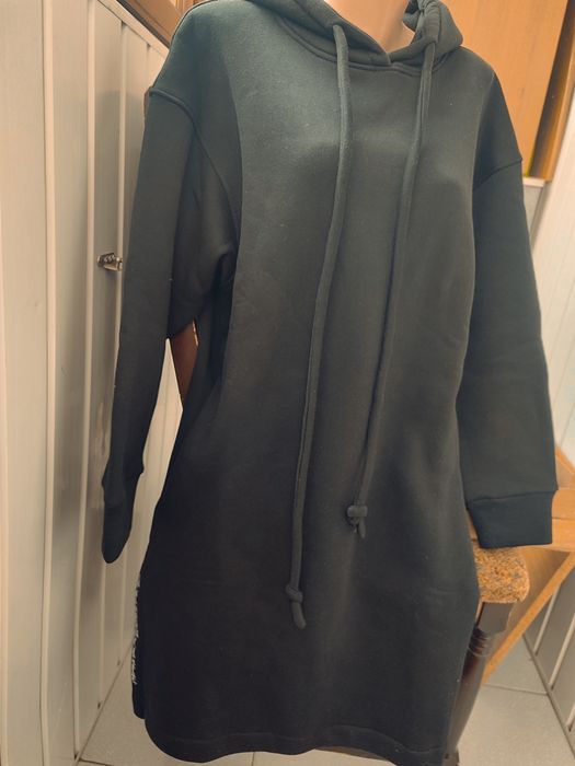 Сукня жіноча, подовжена туніка на флісі,сорочка подовжена