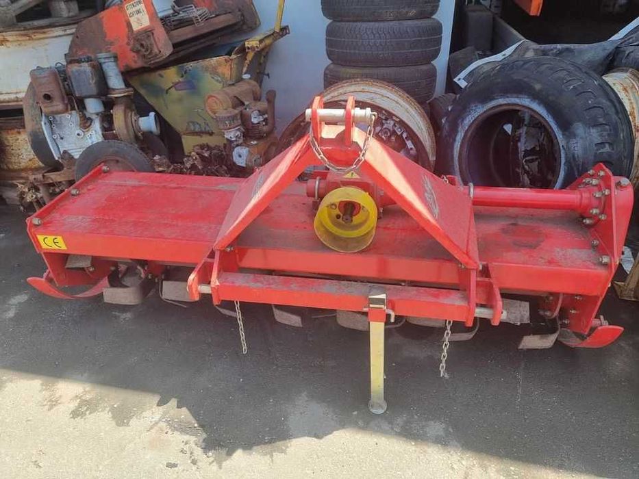 Fresa agricola Nova Reforçada de 1.55 de corte transmissão de carretos