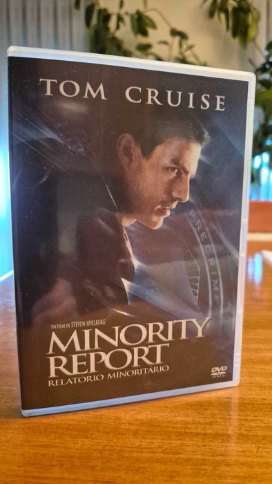 Vendo DVD Filme de Ficção Científica MINORITY REPORT (c/ Tom Cruise) !