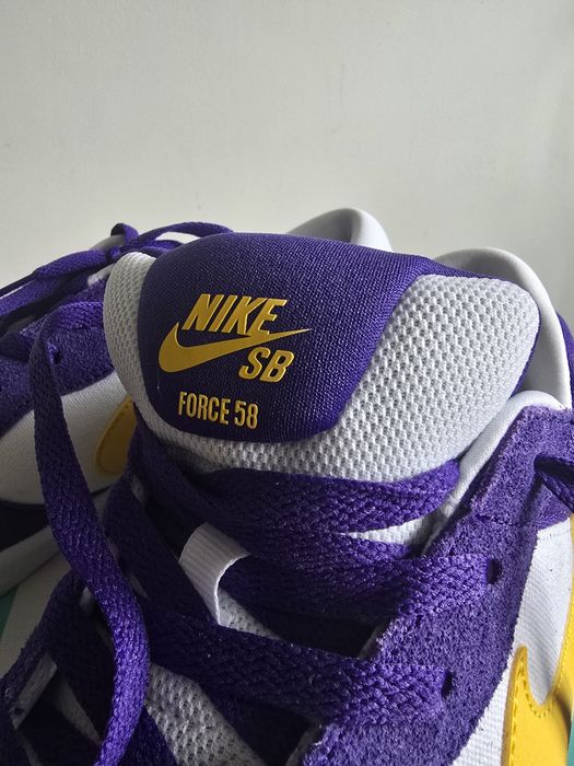 Nike SB Force 58 , 49,5 Nowe, Lakers Edition