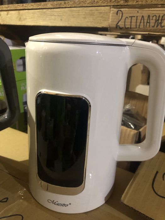 MR-024 Ел.чайник 1,7л,1850-2200 Вт сенс.панель Maestro