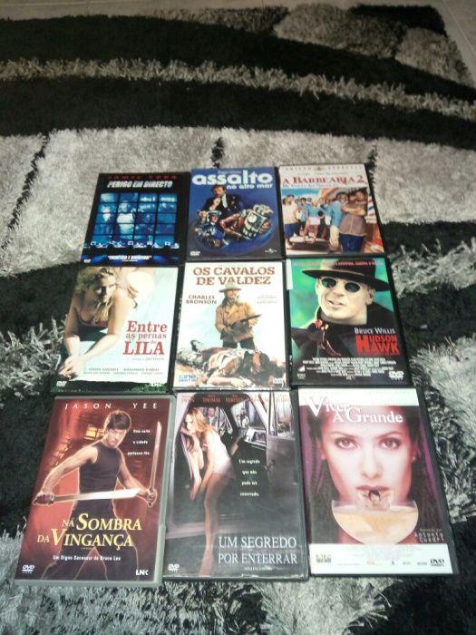 32 dvds originais alguns muitos raros