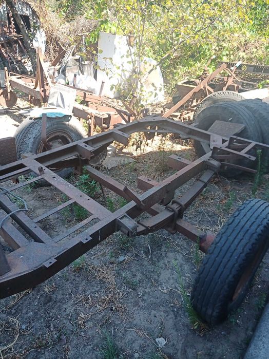 Рама одноосного прицепа , для трактора, колеса газ. Обмен