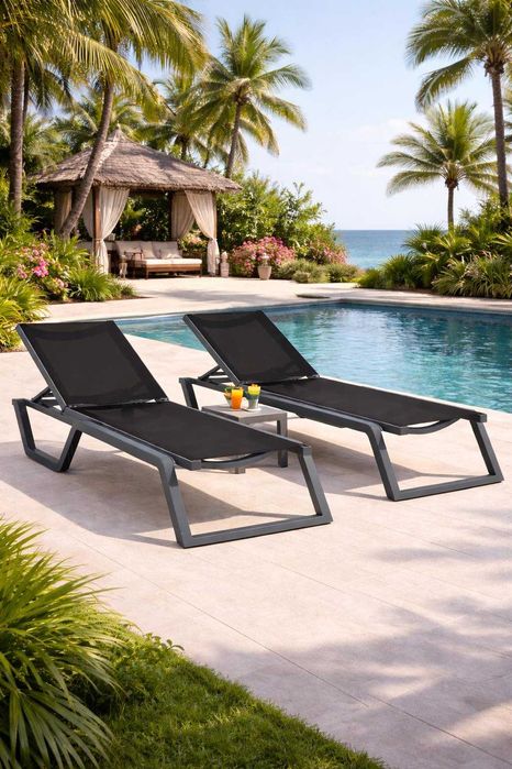 Шезлонг Rio, лежак, шезлонг з поліпропілена