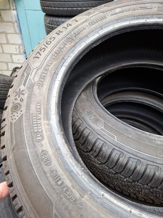 Всесизонка 175/65/14. Барум. Комплект. Резина, Шины.