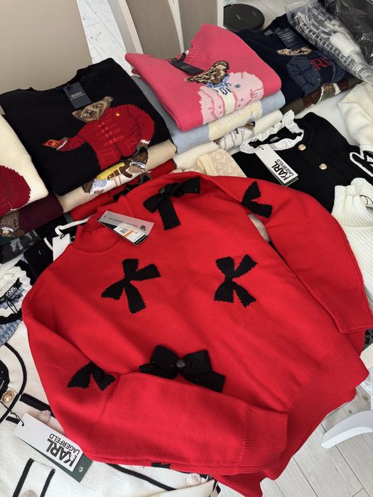 Брендові НОВІ кофтинки ВСІ В НАЯНОСТІ, великий вибір Karl, Kors, Polo