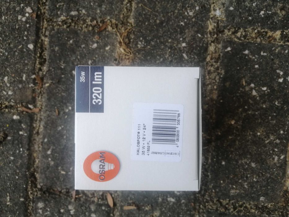 Lâmpadas halospot novas
