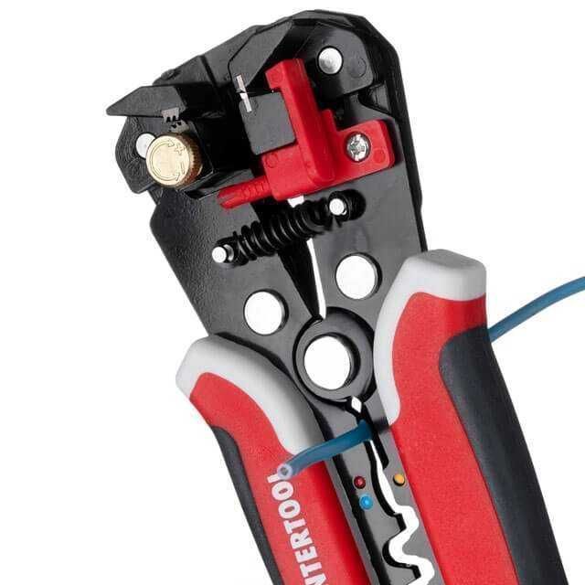 Знімач ізоляції автоматичний 200мм INTERTOOL HT-7023 Съемник изоляции +
