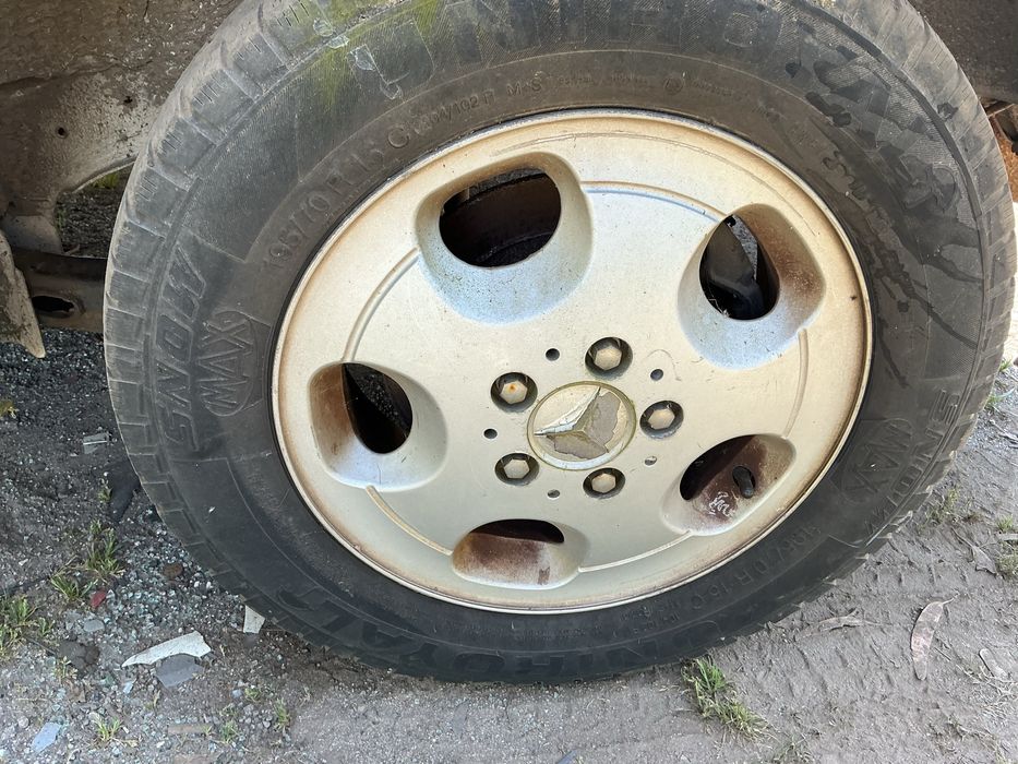 CONJUNTO DE JANTES MERCEDES VITO 5X112 R15