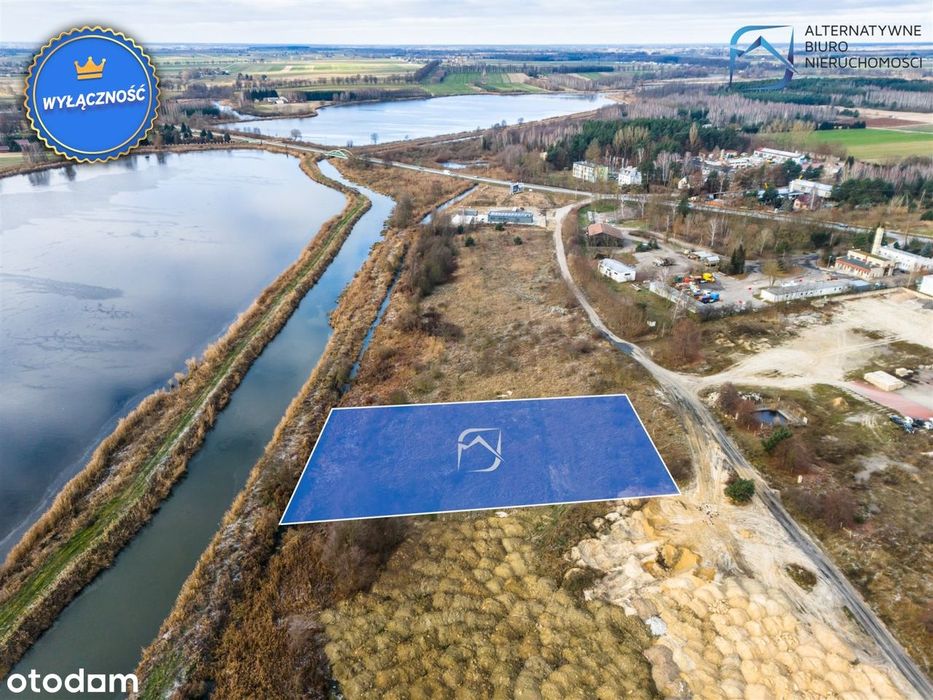 Działka 5911 m² - produkcja, składy i magazyny - Widok 3