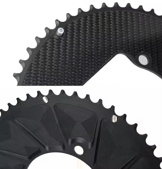 Продам карбонові передні зірки 50/34 до системи Shimano 11, 12 speed