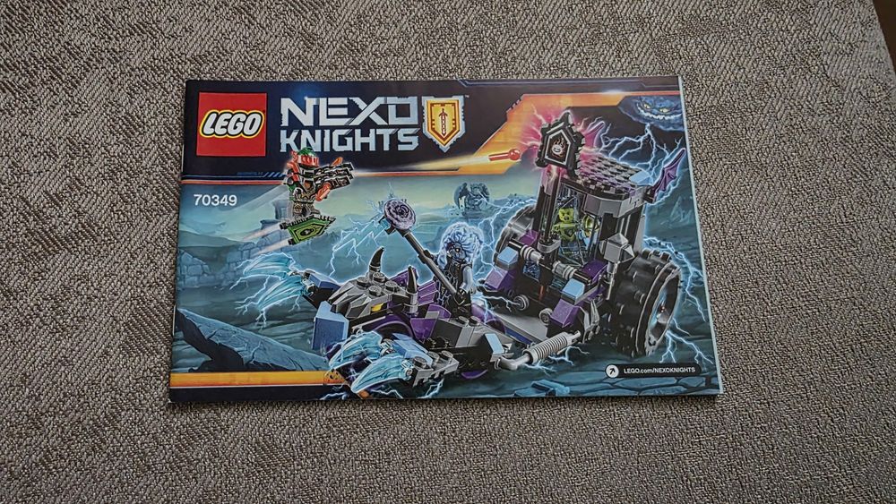 Lego Nexo Knights 70349 miażdżący pojazd ruiny