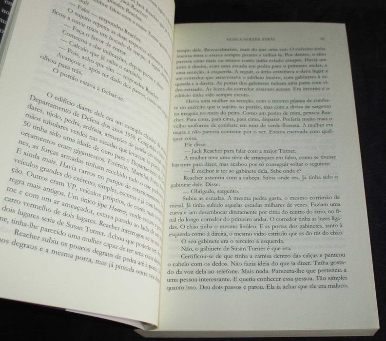 Livro Nunca Voltes Atrás Lee Child