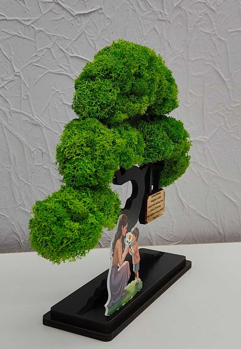 Drzewo bonsai mech 3D stojące Dzień Mamy dla mamy 30 wzorów i 27x25