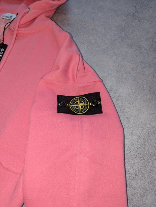 РОЖЕВЕ ХУДІ Stone Island