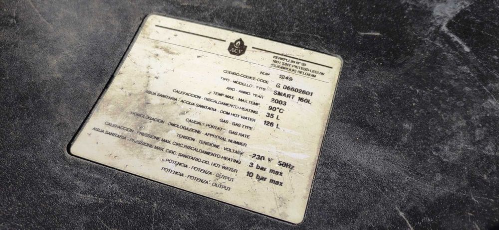 Bojler nierdzewny 100 / 160 / 210 / 240 L ACV SMART GWARANCJA zasobnik