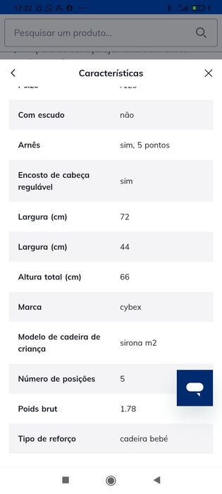 Cadeira para criança CYBEX Sirona M2 Classic Black ISOFIX e i-Size