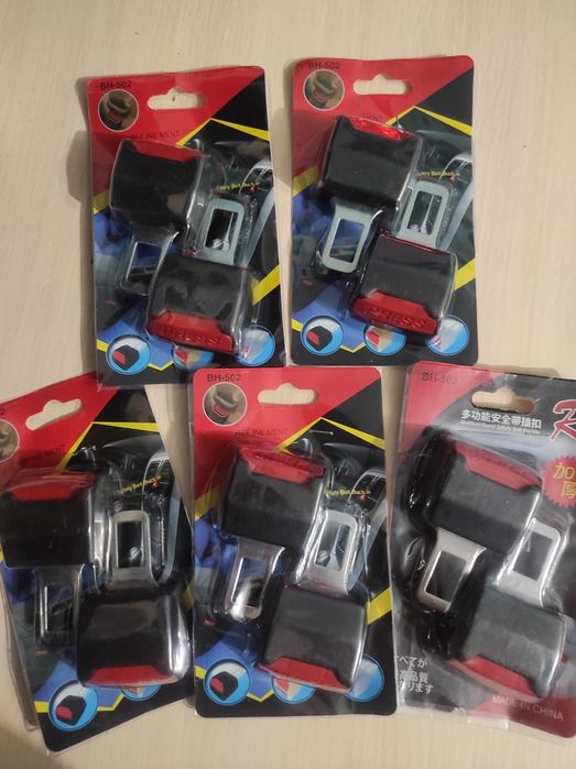 Удлинитель пара 2 шт заглушка ремня безопасности новый