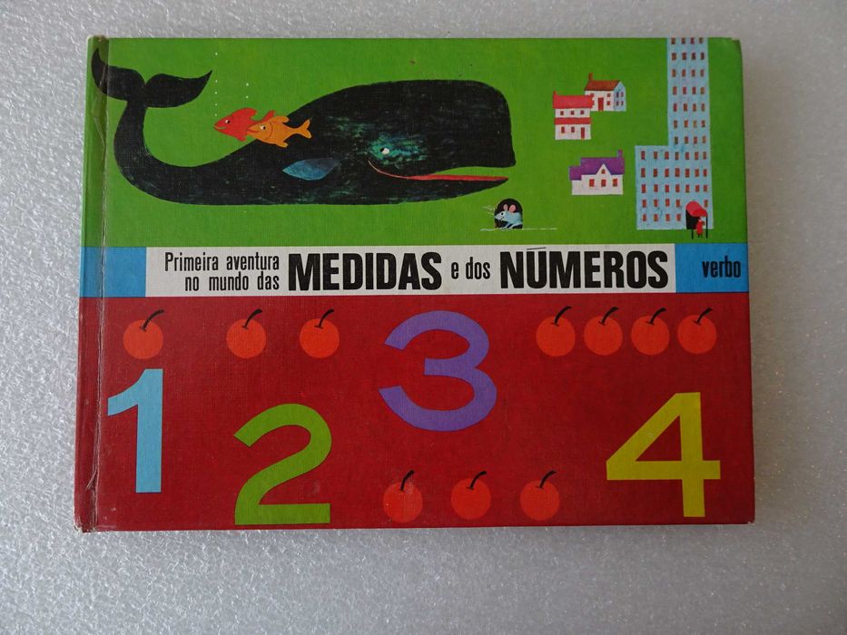 Livro Verbo - Primeira aventura no mundo das medidas e dos números