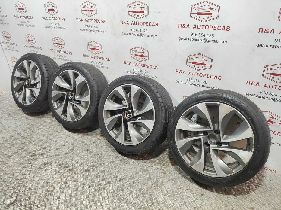 Conjunto Jantes R18 Citroen DS5 2011 a 2016 Original