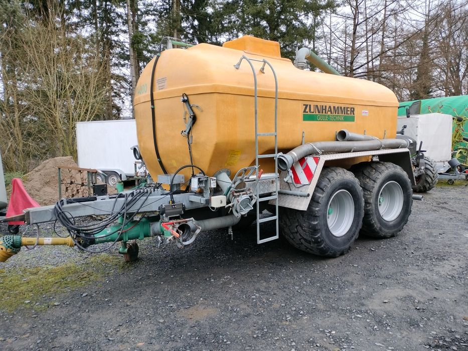 Beczka beczkowóz wóz asenizacyjny Zunhammer 14000