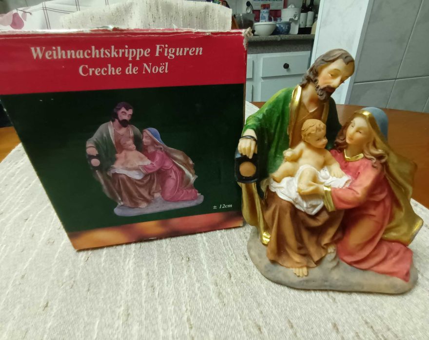 Presépio com 3 figuras