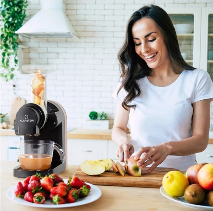 Шнекова горизонтальна соковижималка Klarstein Bella Elegance