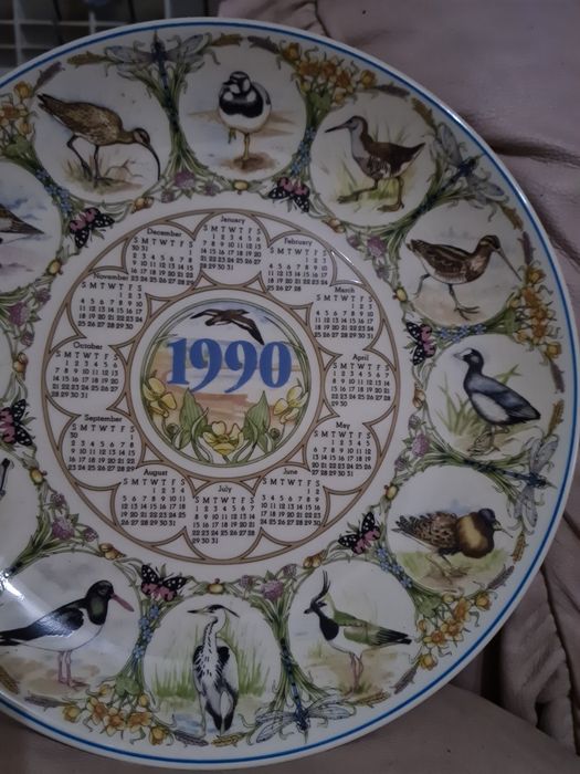 Talerz KALENDARZ Wedgwood