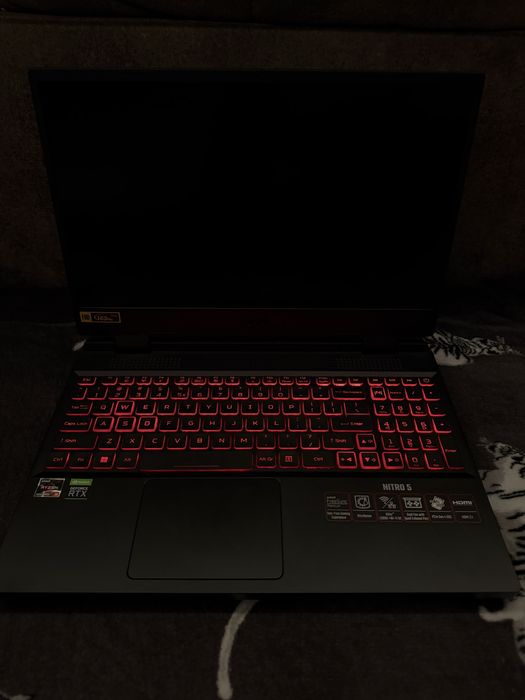 Acer Nitro 5   165hz  rtx,ryzen
