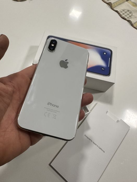 Vendo IPhone X branco 64gb