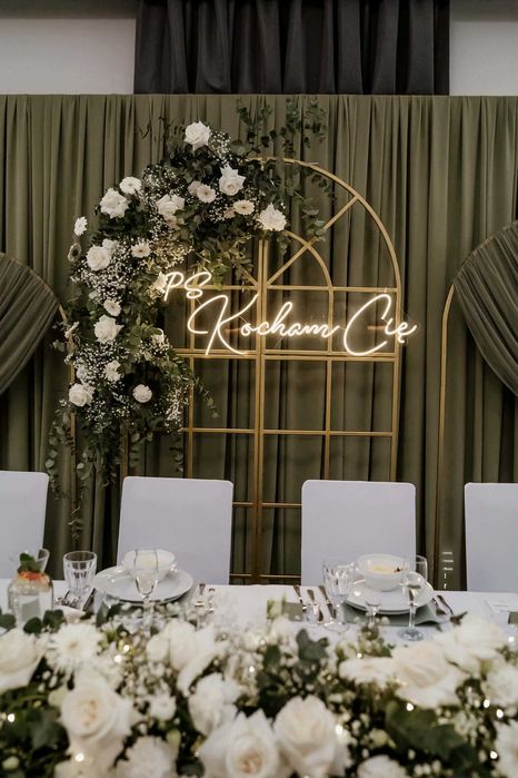 Wypożyczalnia Neonów na Wesele Napis Miłość LED Cała Polska 50 wzorów