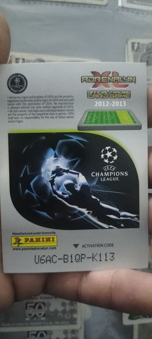 Lewandowski Champions League 12/13 Adrenalyn XL