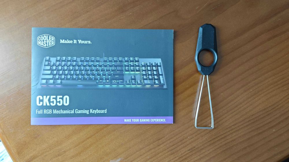 Teclado Mecânico Cooler Master CK550 Gateron Red