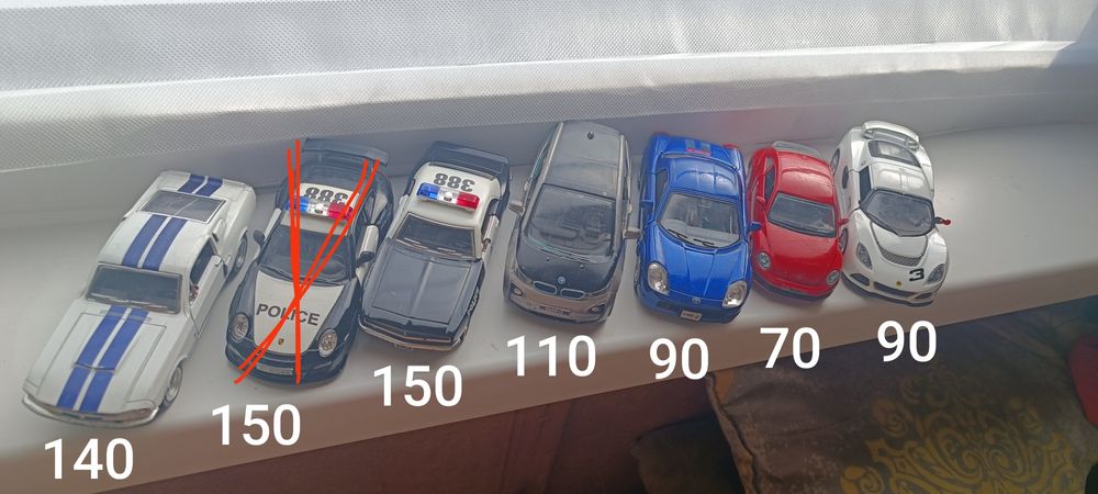 Продам машинки Kinsmart 1/36