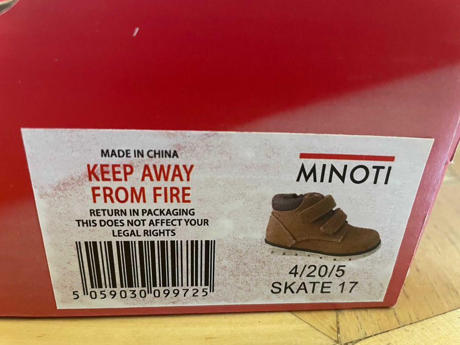 Buty Minoti dla chłopca roz. 20