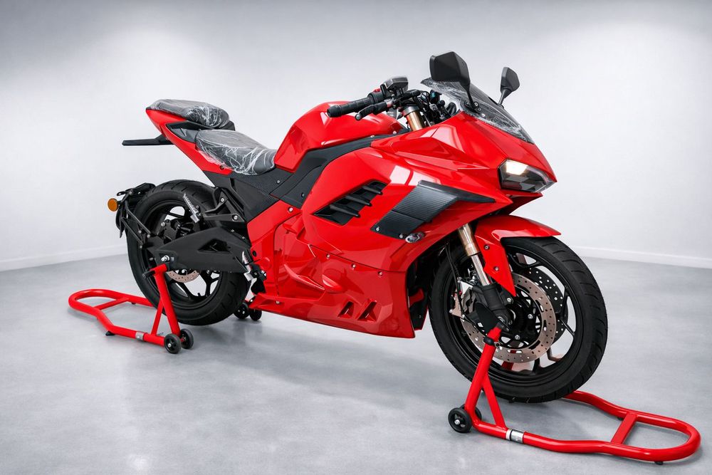 Електромотоцикл Panigale S, 72v120Ah 5000w ABS