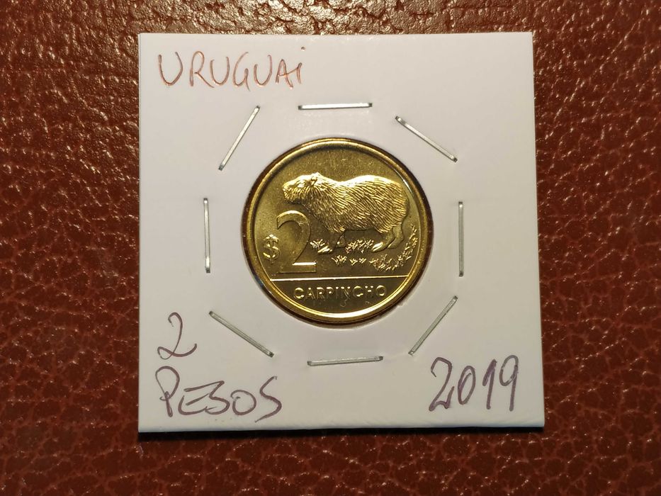 Uruguay - 2019 2-peso coin (animals)