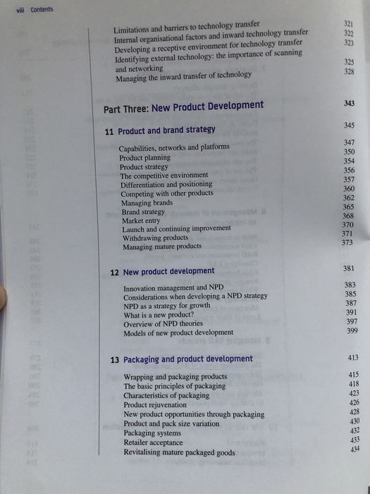 Innovatiom Management and New Product Management, 3rd edition, P.Trott