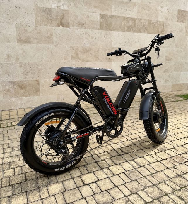 Електроскутер Corso VULCAN 1200Вт, фетбайк, електровелосипед