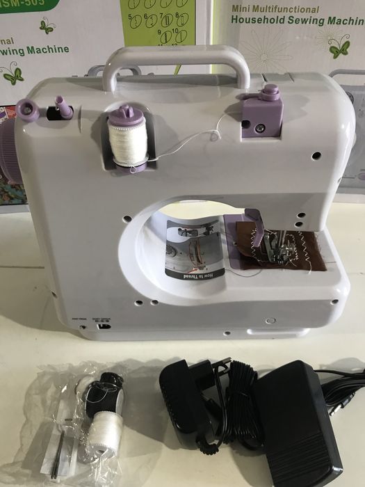 Швейна машина WENMILY,12-стібкова,електрична портативна,двошвидкісна