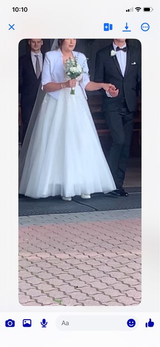 Suknia Ślubna bardzo Elegancka