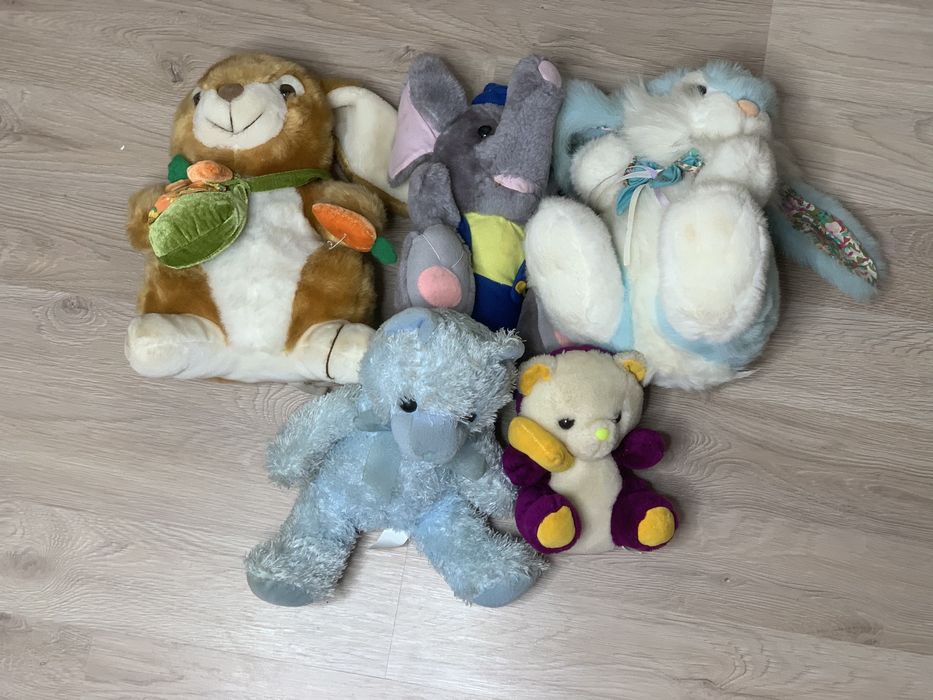 Мʼякі іграшки