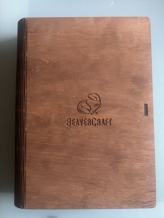 Conjunto de Entalhe em Madeira Beavercraft