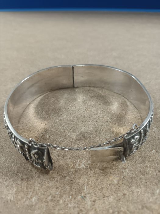 Pulseira vintage em prata 925