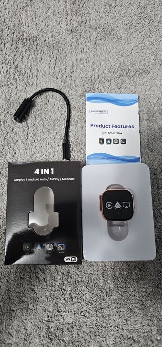 Adaptador Android-Auto/Carplay 4-1 Novo modelo