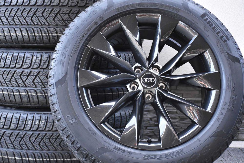 Nowe koła zimowe OEM Audi Q4 Sportback e-tron VW ID.4 ID.5 ID.6 SKODA ELROQ ENYAQ PEAQ CUPRA Tavascan 19" Pirelli