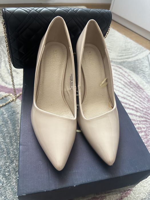 Klasyczne szpilki nude mohito 36