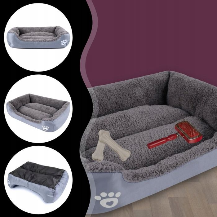 Legowisko Dla Psa Kota 80x60 Kanapa Sofa Kojec Poduszka Xxxl Wodoodpor