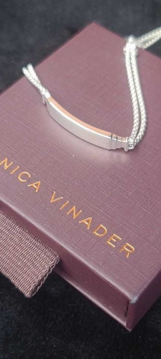 Браслет friendship срібло бренд MONICA VINADER подарунок гравіювання
