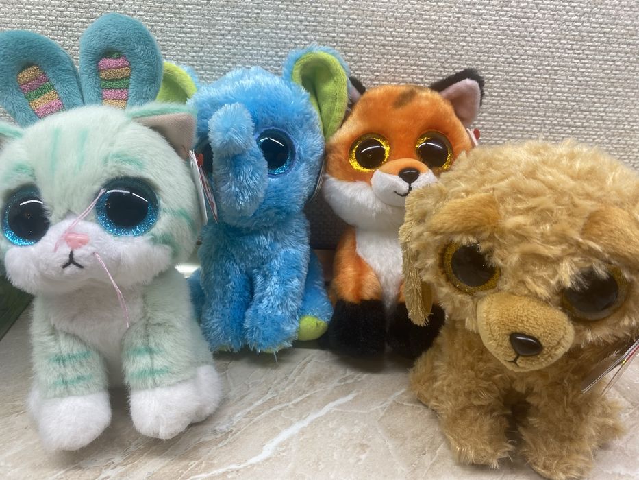 М'яка іграшка TY Beanie babies вівчарка кот лис Ace 20 см (40539)
